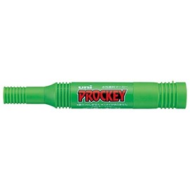 ユニ プロッキー 細字丸芯/太字角芯(1.2-1.8mm・6.0mm)【黄緑】 PM-150TR.5