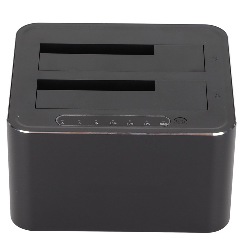 Hard Drive Docking Station USB3.0 Aluminium Alloy 7+15Pin SATA 5Gbps