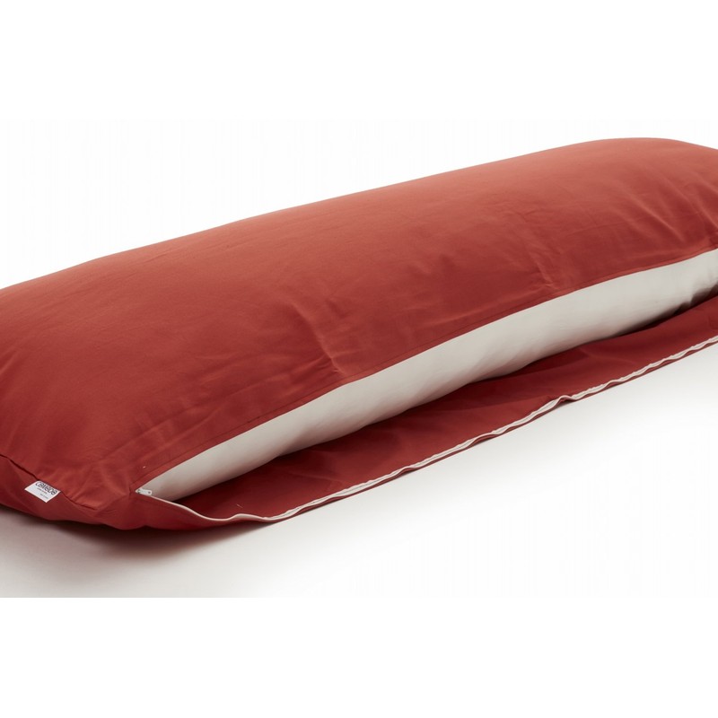 COMODO Plain Body Pillow Cover with Side Fastener Made from