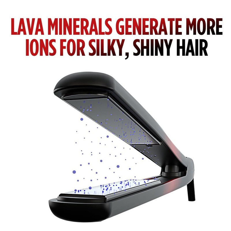 CHI Original Lava Ceramic Flat Iron, Hair Straightener For An