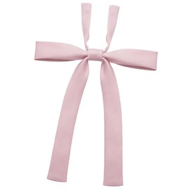 [ワン リミテーション] 蝶ネクタイ リボン 制服 アクセサリー 細身フォーマル 学生 ファッション レディース NK030(ピンク)