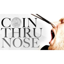 Coin Thru Nose by Tyler Sutter & The Magic Estate, Magic Trick, Street Magic