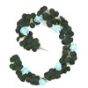 Fake Garland Artificial Silk Hanging Vivid Multifunctional Flower Vines for