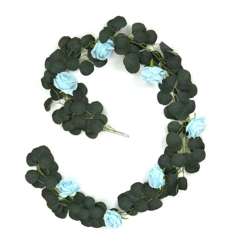 Fake Garland Artificial Silk Hanging Vivid Multifunctional Flower Vines for