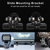 LED Light Bar Mounting Bracket, 2PCS Universal Adjustable Engine Hood