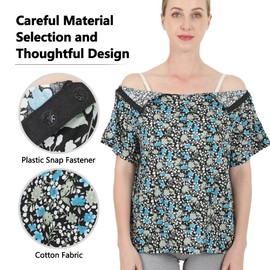 Camisa de rehabilitación para cirugía de hombro, camiseta de plástico para pacientes, KF08, M