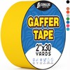 SUNALDO Gaffers Tape Heavy Duty, Easy to Rip, Residue-Free Professional