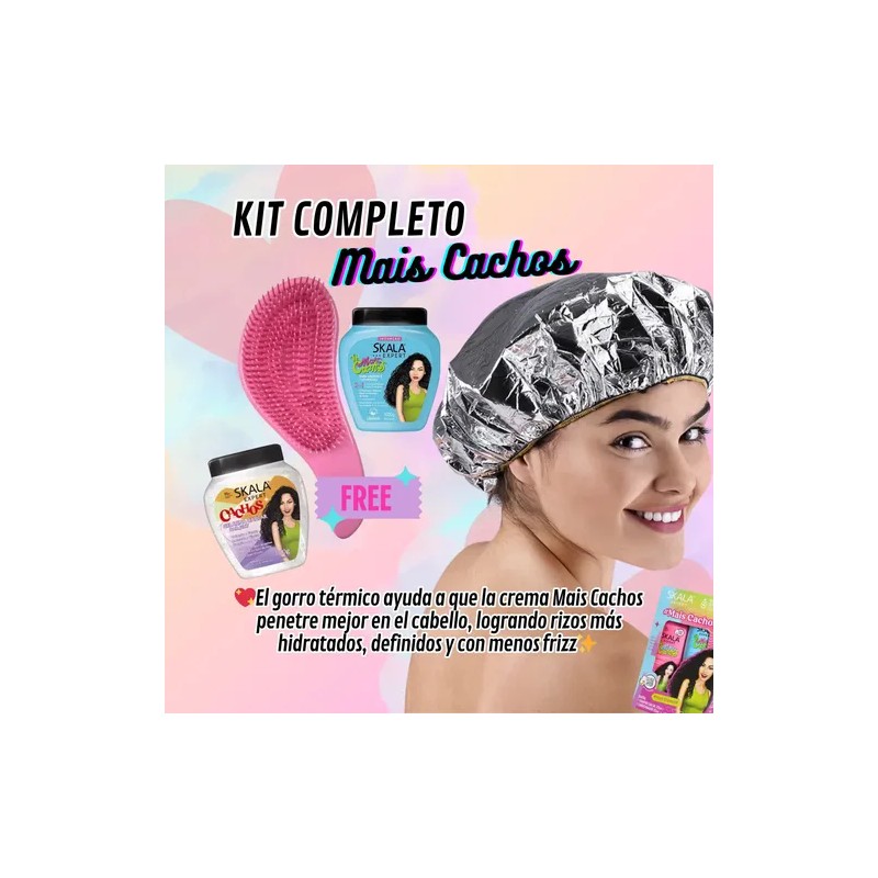 Kit Skala maiscachos Mascarilla 2e1 Shampoo Acond Gel