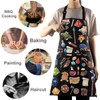 WZMPA Dungeon Master Kitchen Apron DND Gamer Gift RPG Dungeon