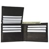 Super Dad Mens RFID Blocking Leather Bifold Wallet Father's Day