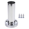 ApplianPar 4'' inch Adjustable Stainless Steel Round Exhaust Muffler Tip