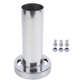 ApplianPar 4'' inch Adjustable Stainless Steel Round Exhaust Muffler Tip Removable Silencer Inner Silence