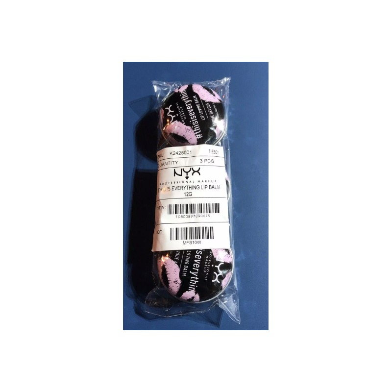 3pk NYX This is Everything Lip Balm TIEB01