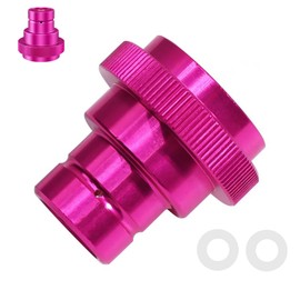 XUTONG CO2 Quick Adapter, 60L Trapezoidal Thread TR21-4 Pink, Connection of Conventional 425 g Cylinders, Quick Adapter for CO2 Water Aerator Duo, Art and Terra Water Carbonator