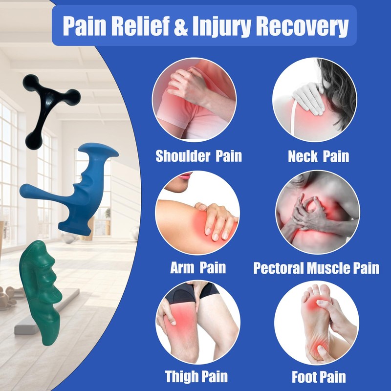 FAJAERNY Trigger Point Massage Tool - Your Ultimate Thumb Saver