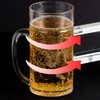 430ml Beer Mug Double Conjoined Beer Glass Drop Resistant Acrylic