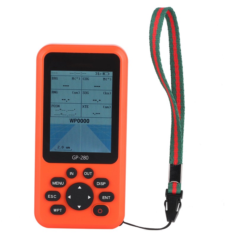 2.8in Handheld GPS Navigator High Sensitivity with MultiFunction Display Screen