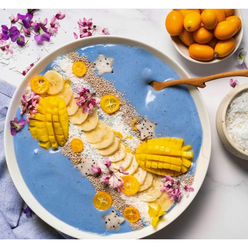 100% Blue SPIRULINA Powder by POPJOY - Vibrant SUPERFOODS