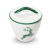 GMUNDNER KERAMIK Sugar Bowl Gourmet Diameter 9 cm Green Deer
