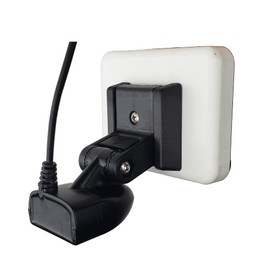 Seaworthy Innovations Stern Pad - Standard Size - White - Screwless Transducer/Acc. Mounting Kit (not for Large 3D Scan Transducers) - Made in The USA with Genuine 3M VHB Adhesive