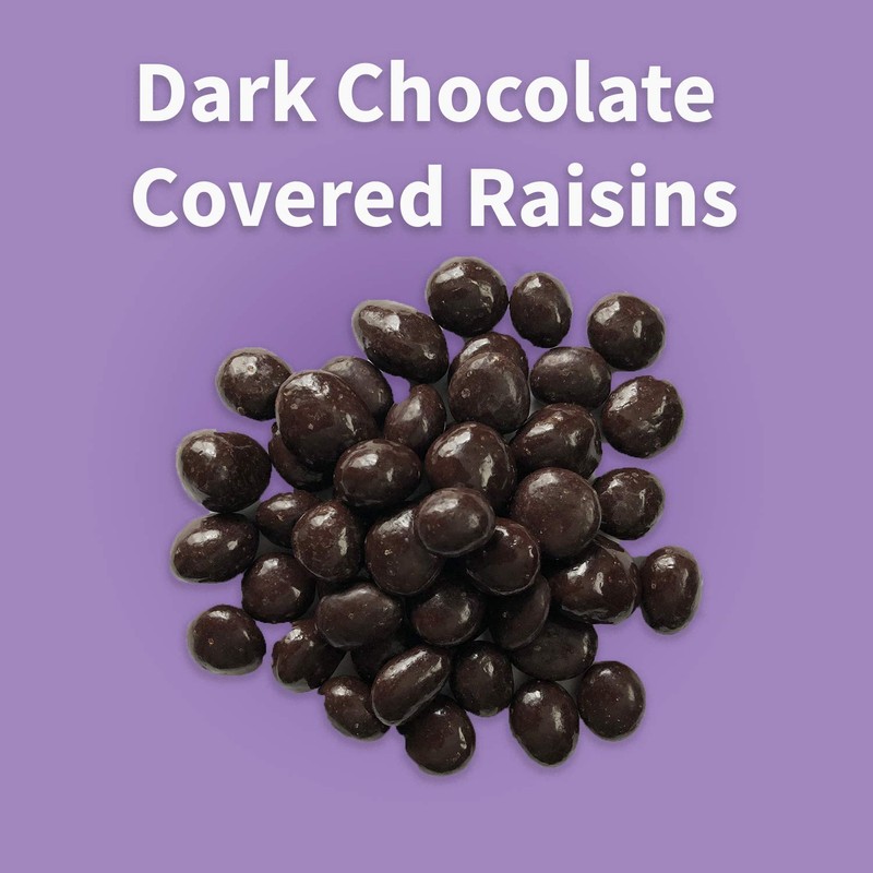 Dark Chocolate Covered Raisins – Fruity Raisins covered in 64%