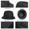 TOP-EX Mens Waterproof Bucket Hat for Walking Golf Safari Rain