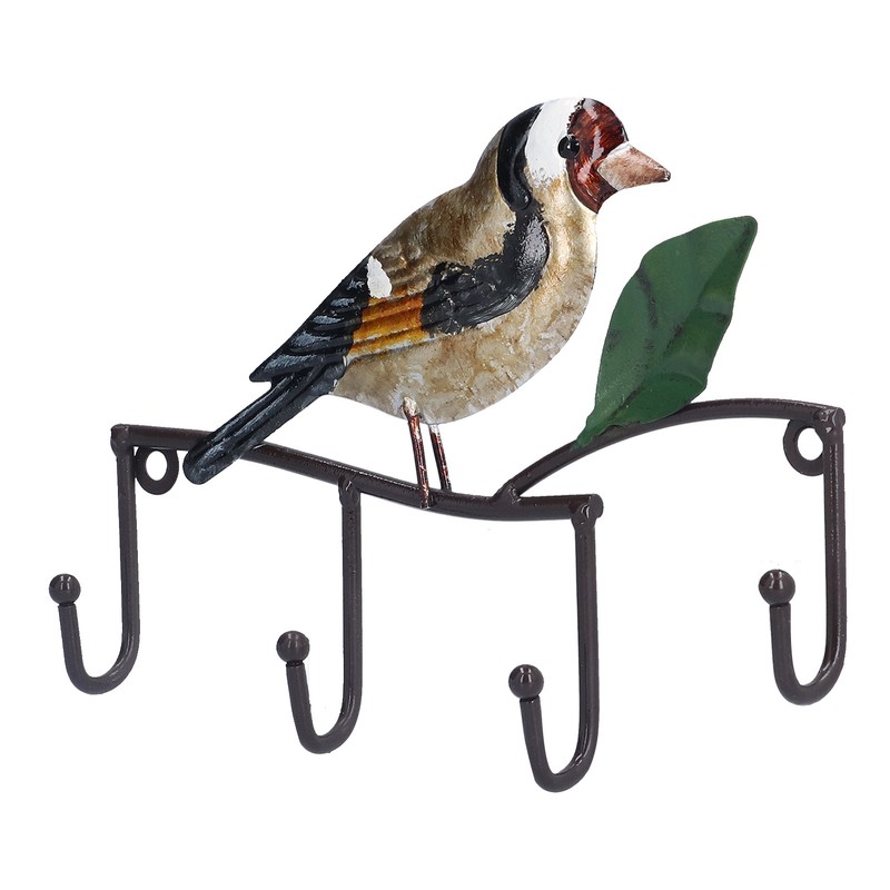 Key Hook Iron Bird Wall Hook Key Hanger Door Coat