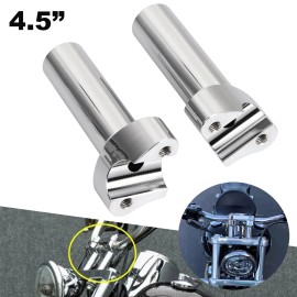 Unbranded 4 1/2" Straight Handlebar Risers For Harley 1" Bar Sportster 883 Police XL883P