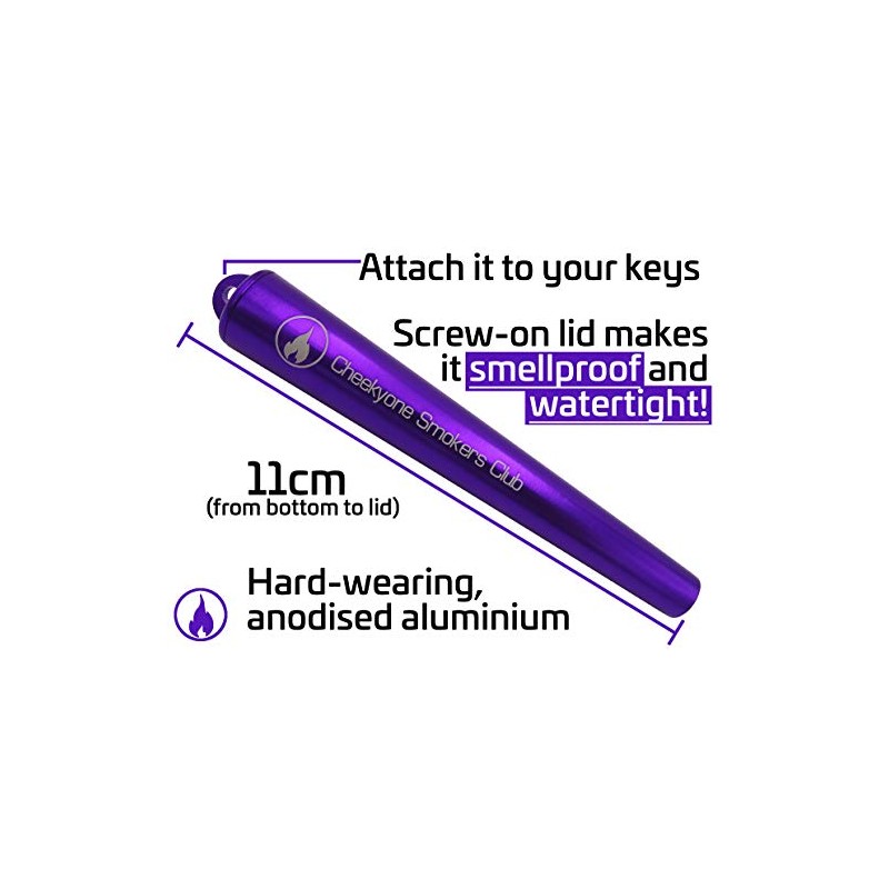 Cheeky One Smokers Club Metal King Size Joint Tube cig