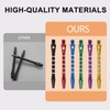 CVMGO 18PCS 53mm Aluminium Dart Stems, 2BA Threaded Metal Medium