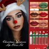 Christmas Lip Gloss Set,6pcs Lip Glaze Gift for Girl,Lip Gloss
