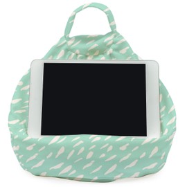 Rooms By Me Diagonal Splodges Tablet Stand Cushion for Tablets, eReaders, Smartphones and Books with Accesories Pocket | UK Made | Over 50 Designs