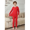 Arshienr Boys Thermal Underwear Set 2-Piece Base Layer Fleece Lined