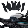 NEW Motorcycle Non-slip Side Fuel Tank Stickers Waterproof Pad Rubber