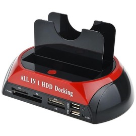 Hard Drive Docking Station with Offline Clone Function for 2.5 &3.5 inch HDD SSD SATA External Dual Bay Dock usb3.0 Hard Drive