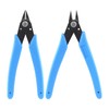 Aracombie 5 inch Blue Micro Cutter, Diagonal Cutters Mini Wire