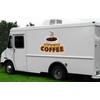 Fresh HOT Coffee 16" Concession Decal Sign cart Trailer Stand