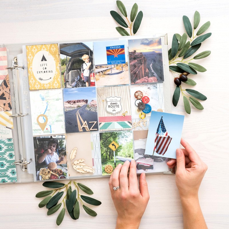 We R Classic Leather D-Ring Album 12"X12"-Greige