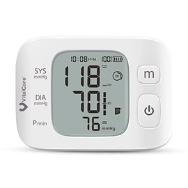 VitalCare  Baumanómetro Digital de Muñeca  Modelo YE8800AR  Portátil y Preciso                                                                        