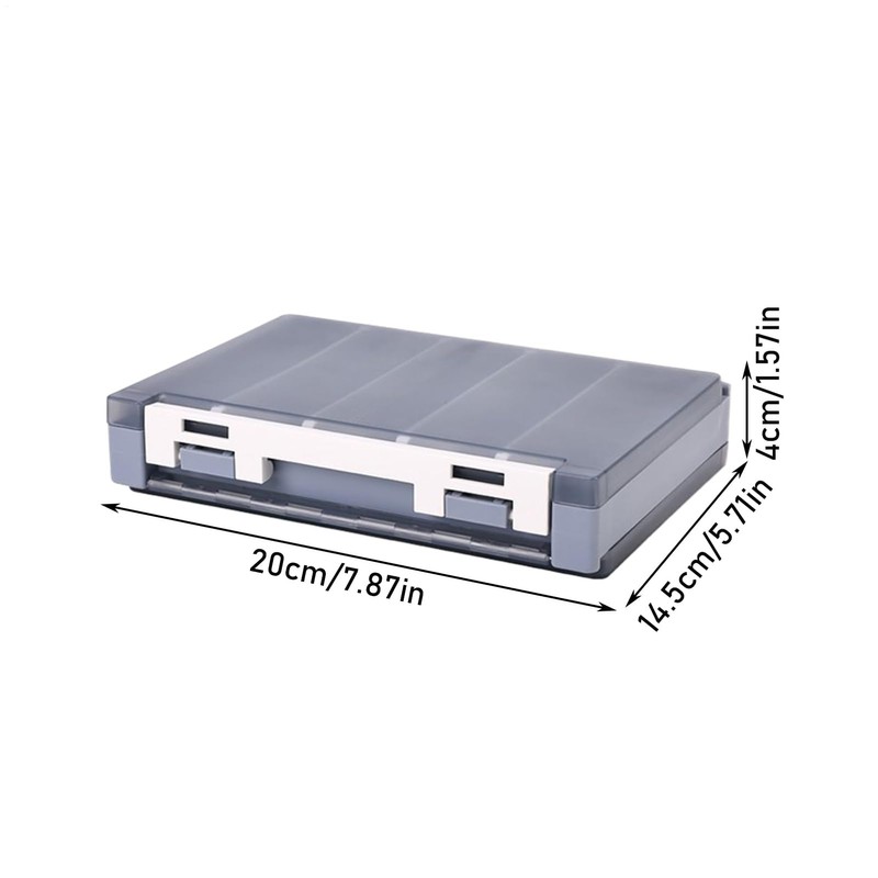 Fishing Lure Organizer | Trout Tackle Box With Dividers -