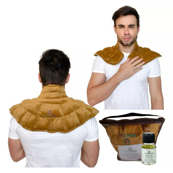 Compresa De Semillas Y Plantas Para Hombros Cuello Y Espalda