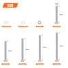 HELIFOUNER 400 Pieces M3 x 30mm /35mm /40mm /45mm /50mm,