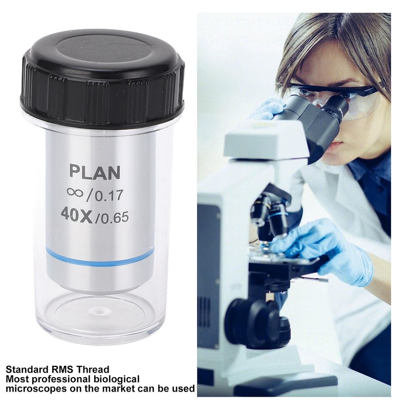 Infinity Objective Lens 40X Wide Viewing High Transmittance 195 Microscope