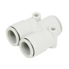 SK11 Tube One Touch Fitting Union Y Tube Outer Diameter