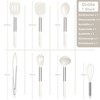 Joyfair Kitchen Utensil Set, 7-Piece Cooking Utensils Set, White Non-Stick