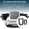 TUCKBOLD Leather Car Door Anti Kick Pad Sticker for Hyundai