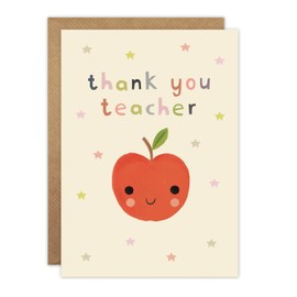 James Ellis Thank You Teacher Card (Apple)