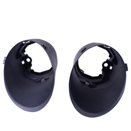 Prefer Warehouse Pair of Front Bumper Fog Light Lamp Covers Bezel RH LH Compatible With Toyota Tundra 2007-2013 Driver and Passenger Side Replaces 521260C020 TO2600102 521250C020 TO2601102