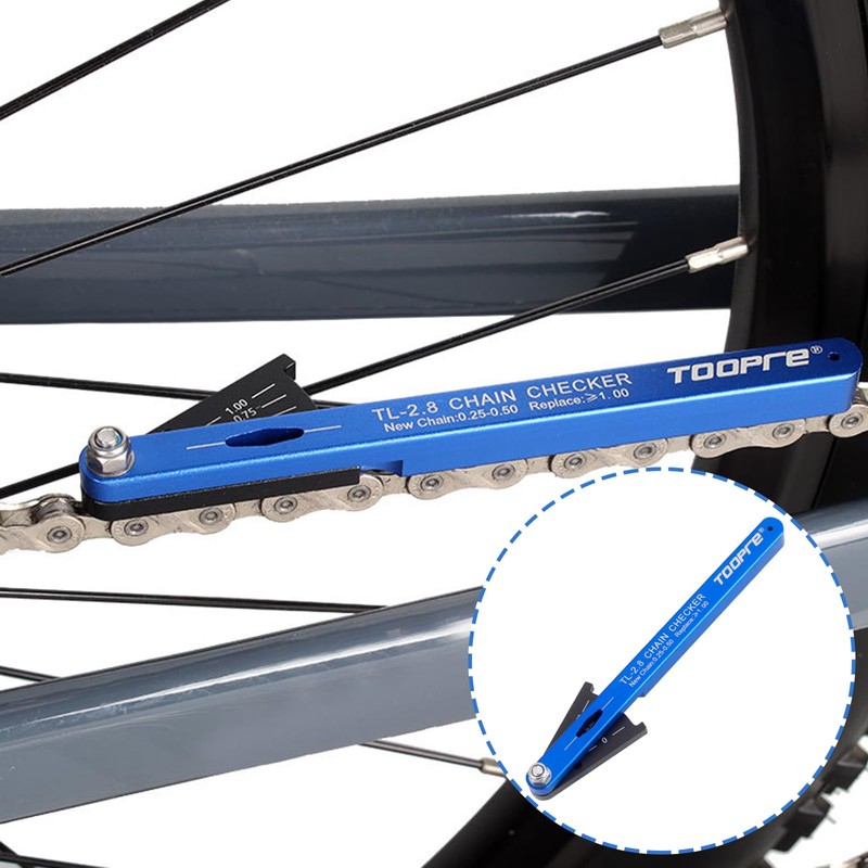 GIONAR Chain Checker, Chain Wear Indicator Gauge for Road Bike