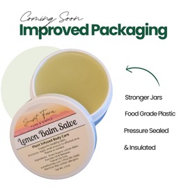  Lemon Balm Salve Herbal Balm Skin Body Care Ointment 2 oz